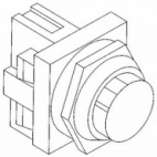 Stop Switch - Push Button Red - AFMG - 50769, 42MC-Y74, H482-2